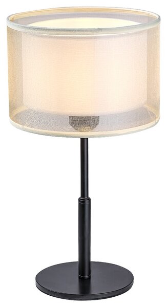 Rabalux ANETTE stolní svítidlo max. 40W | E27 | IP20 - černá, béžová