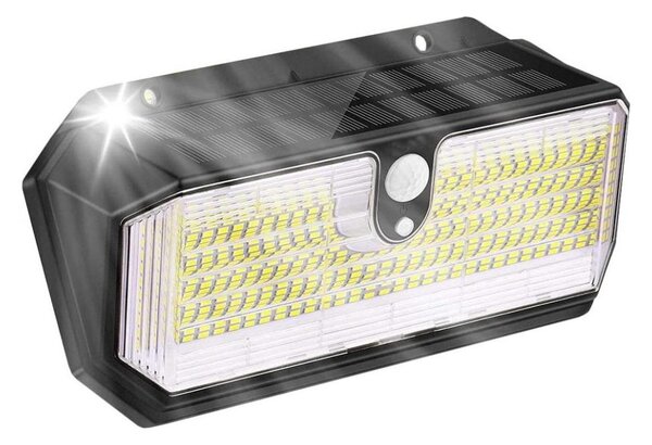 Viking-LED Solární nástěnné svítidlo se senzorem LED/2W/3,7V IP65 6000K 2200 mAh