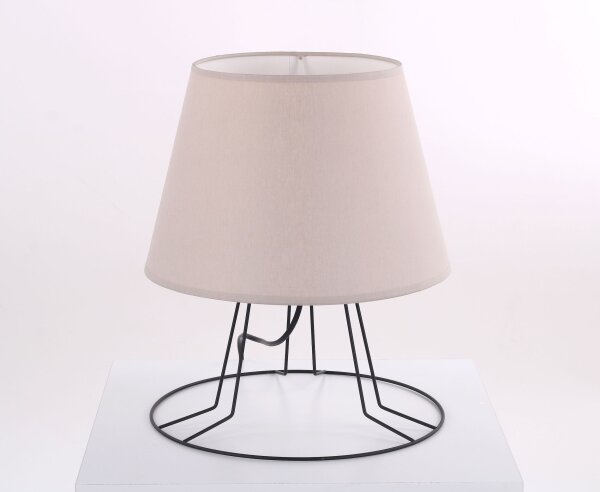 Náhradní stínidlo ke stolní lampě E27 pr. 20 cm béžová