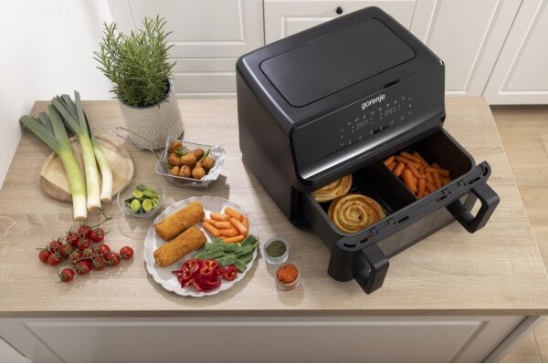 GORENJE AF2700BP - Horkovzdušná fritéza 9 l 2700W/230V černá