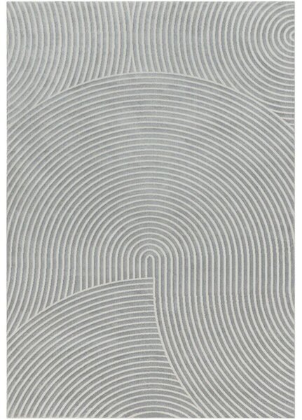 Breno Kusový koberec ELIF 402 grey, 80x150 cm, Vícebarevné/Šedá