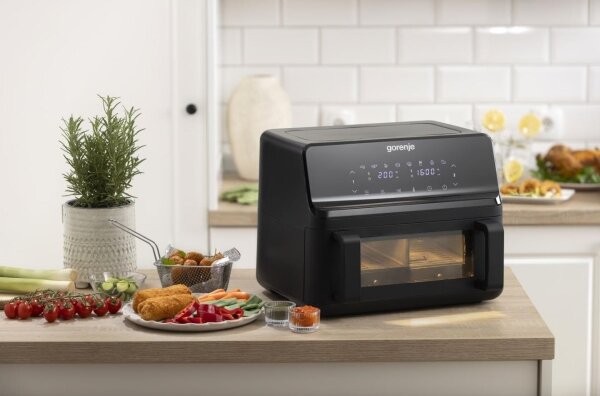 GORENJE AF2700BP - Horkovzdušná fritéza 9 l 2700W/230V černá