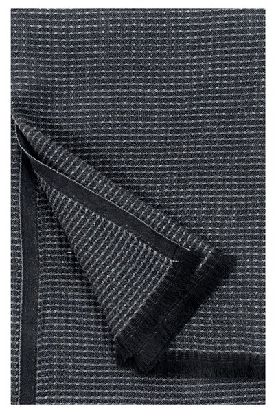Ručník Laine, tmavě šedý, Rozměry 85x175 cm
