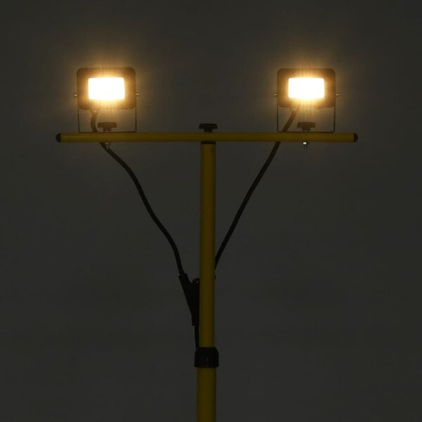 LED reflektor se stojanem 2 x 10 W teplé bílé světlo