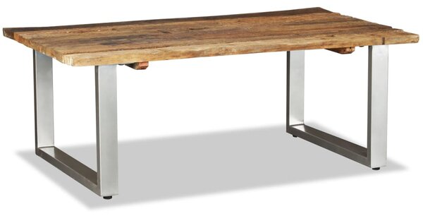Konferenční stolek masivní recyklované dřevo 100 x 60 x 38 cm 244586