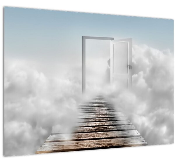 Obraz - Dveře do nebe (70x50 cm)