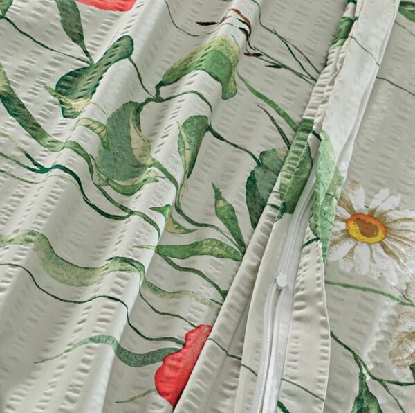 Florella Krepové povlečení Liara Gruen s chladivým účinekm Rozměr: 70x90 + 140x200 cm