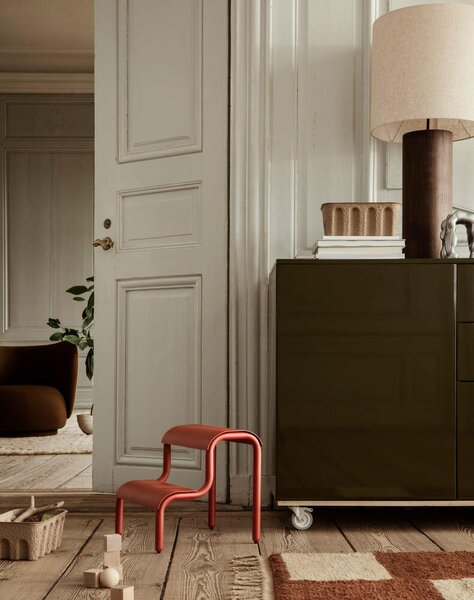 Ferm Living Schůdky Up Step, poppy red