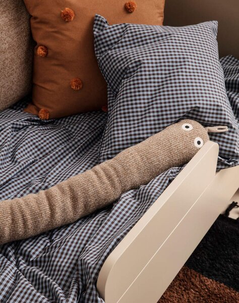 Ferm Living Polštář Dot, Sugar Kelp/Mustard