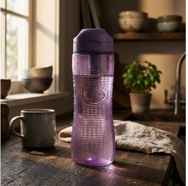 Sistema Láhev s poutkem Hydrate Active Flip Top 800 ml, fialová
