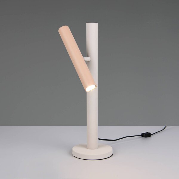Trio Lighting Stolní lampa Terloa, barevná, výška 47 cm, kovová, Vícebarevná, Obývací pokoj / jídelna, kov, Moderní