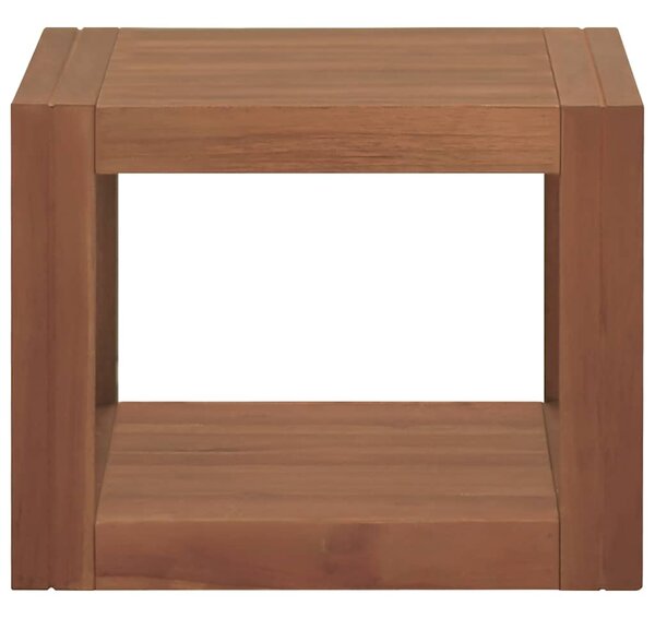 Nástěnná koupelnová skříňka 45 x 45 x 35 cm masivní teak