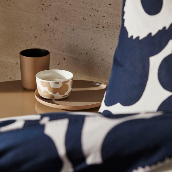 Marimekko Miska Oiva Unikko 0,25l, světle béžová