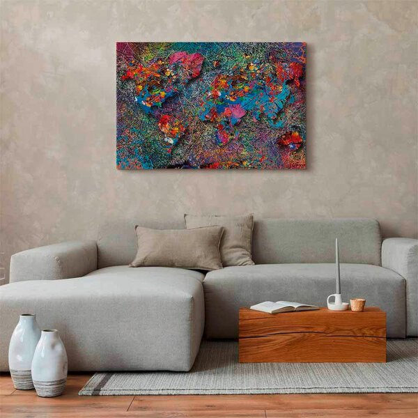 OBRAZ NA PLÁTNĚ, abstraktní, 60/40/1.2 cm artgeist - Obrazy na plátně, Online Only