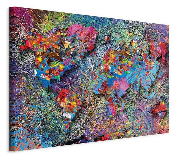 OBRAZ NA PLÁTNĚ, abstraktní, 60/40/1.2 cm artgeist - Obrazy na plátně, Online Only