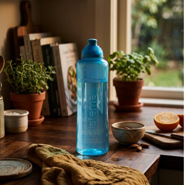Sistema Láhev Hydrate Swift Twist n Sip 480 ml, modrá