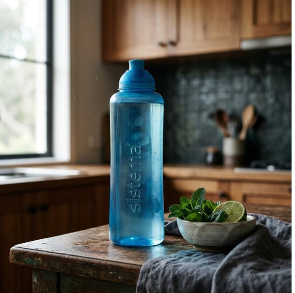 Sistema Láhev Hydrate Swift Twist n Sip 480 ml, modrá