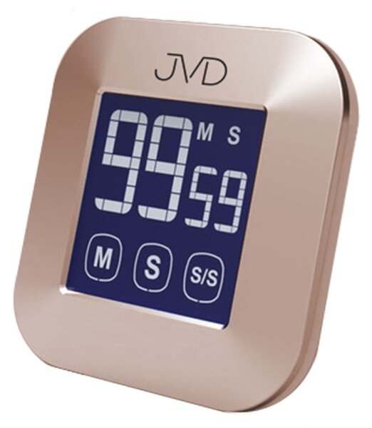 Designová moderní digitální minutka JVD DM9015.2 SKLAD (IP Rose - designová digitání minutka)