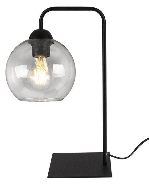 Stolní lampa Haga, 1x skleněné stínítko (výběr ze 3 barev)