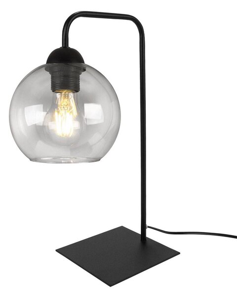 Stolní lampa Haga, 1x skleněné stínítko (výběr ze 3 barev)