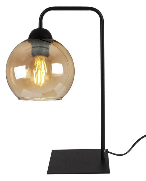 Stolní lampa Haga, 1x skleněné stínítko (výběr ze 3 barev)