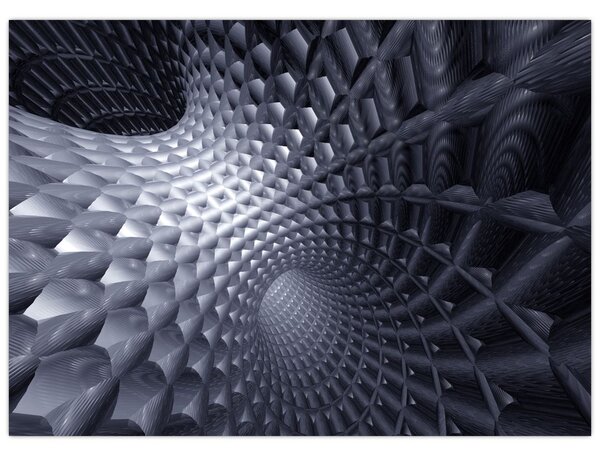 Obraz - Abstrakce 3D (70x50 cm)