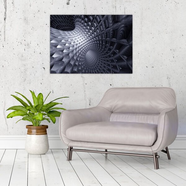Obraz - Abstrakce 3D (70x50 cm)