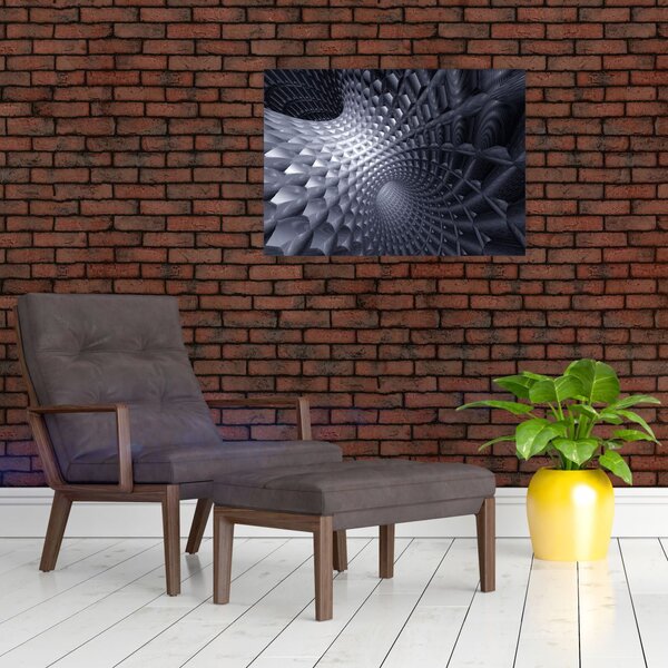 Obraz - Abstrakce 3D (70x50 cm)