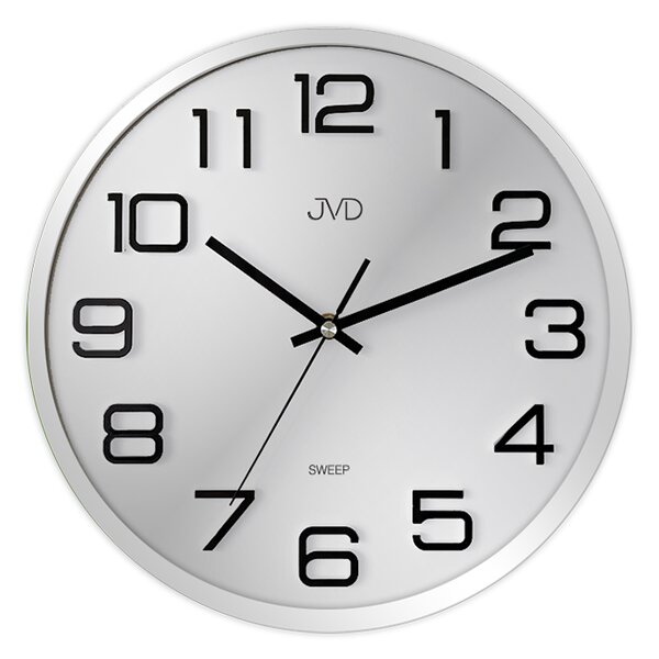 Plastové pastelové nástěnné tiché netikající hodiny JVD HX2472.7 (nástěnné hodiny)