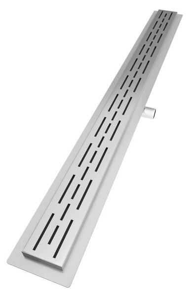 Aquamarin Sprchový podlahový žlab přerušovaný, 140 cm