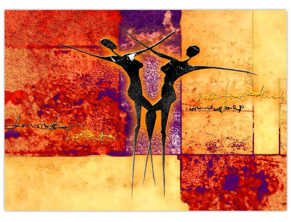 Obraz - Africké bohyně (70x50 cm)