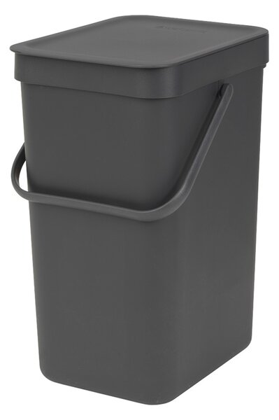 Brabantia odpadkový koš Sort & Go - 12 L, šedá