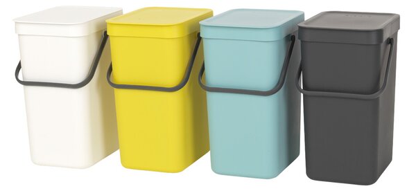 Brabantia odpadkový koš Sort & Go - 12 L, šedá