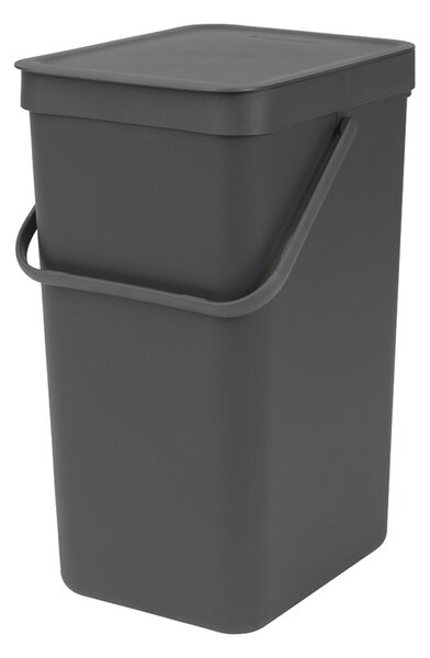 Brabantia odpadkový koš Sort & Go - 16 L, šedá