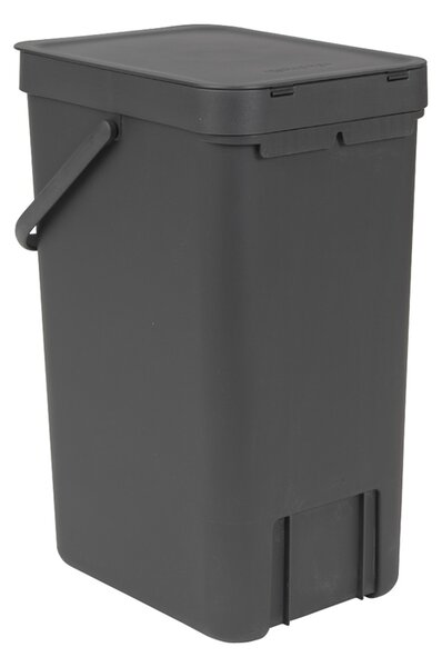 Brabantia odpadkový koš Sort & Go - 16 L, šedá