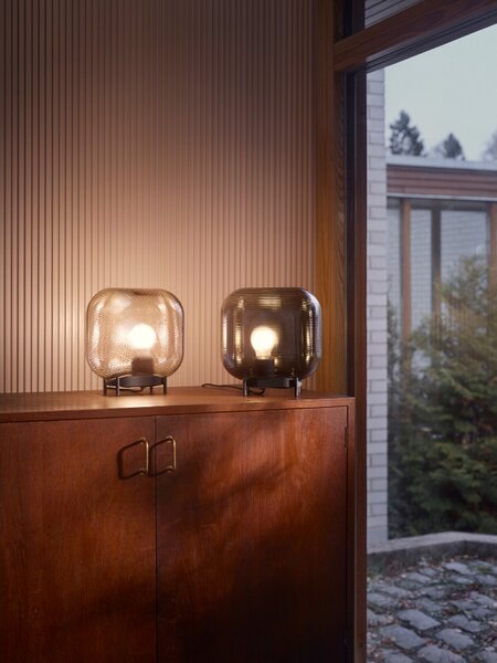 Iittala 1027913 Stolní lampa Virva 25x25,5cm, šedá