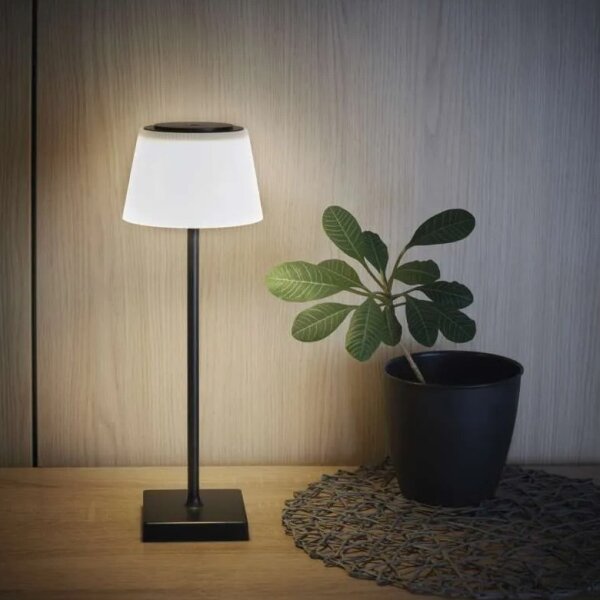 EMOS Z7630B - LED Stmívatelná nabíjecí lampa KATIE LED/4W/10V 1800mAh IP44 černá