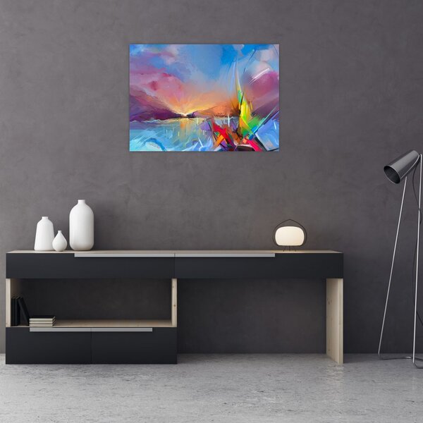 Obraz - Západ slunce (70x50 cm)