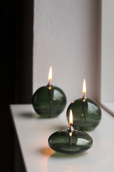Skleněná olejová lampa (výška 11 cm) Aura – Mette Ditmer Denmark
