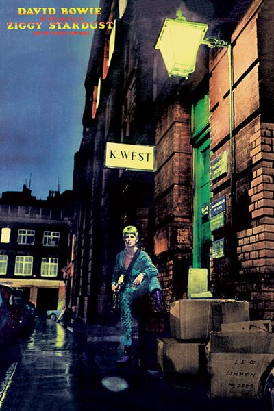 Plakát, Obraz - David Bowie - ziggy stardust