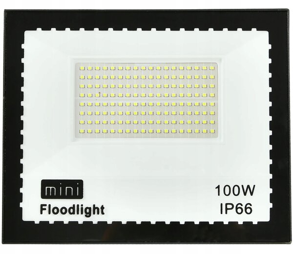 100W LED reflektor SLIM halogenová lampa venkovní vodotěsná