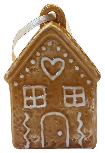 Závěsný keramický domek 7,5 x 5cm 3001429A