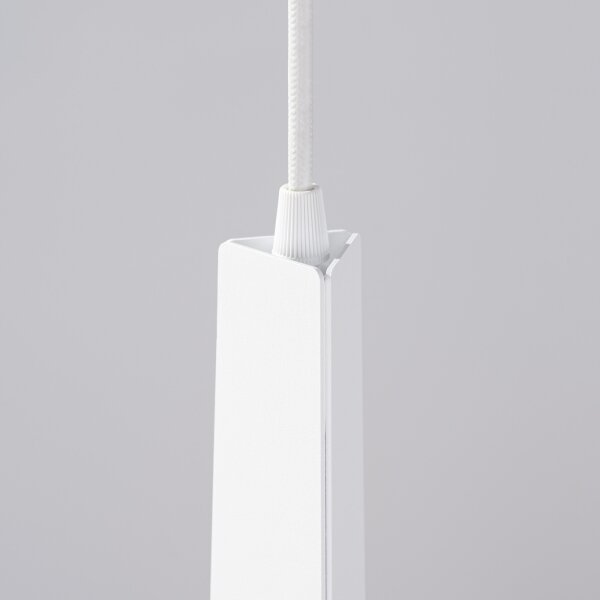 Sollux SL.1397 - Lustr na lanku PRYSM 1xG9/8W/230V bílá