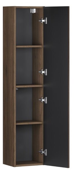 Comad Koupelnová sestava Villa s deskou a skříňkami 80 cm ořech
