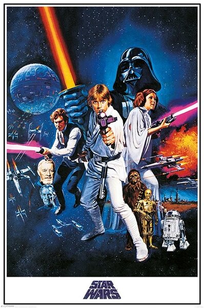 Plakát, Obraz - Star Wars, (61 x 91.5 cm)