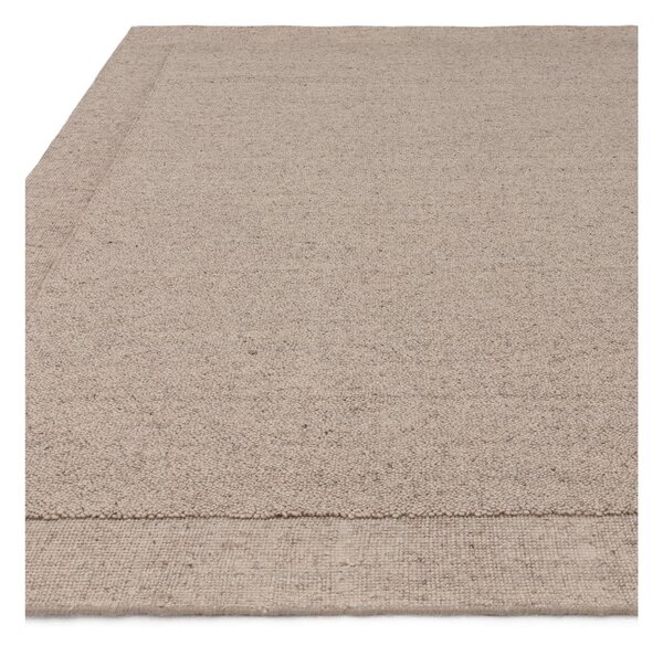 Béžový ručně tkaný vlněný koberec 120x170 cm Larson – Asiatic Carpets