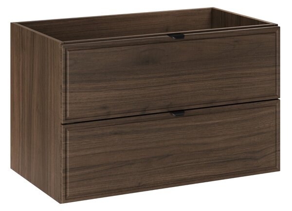 Comad Koupelnová sestava Villa s deskou a skříňkami 80 cm ořech