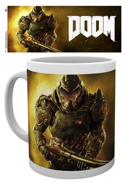 Hrnek Doom - Marine