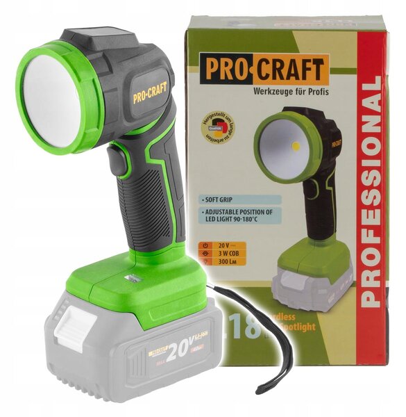 Obdélníkový reflektor Procraft bílý
