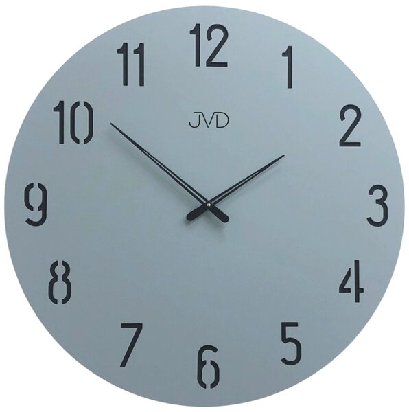 JVD Obrovské velké designové netikající tiché hodiny JVD HC43 - průměr 70cm (hodiny o průměru 700mm s tichým chodem)